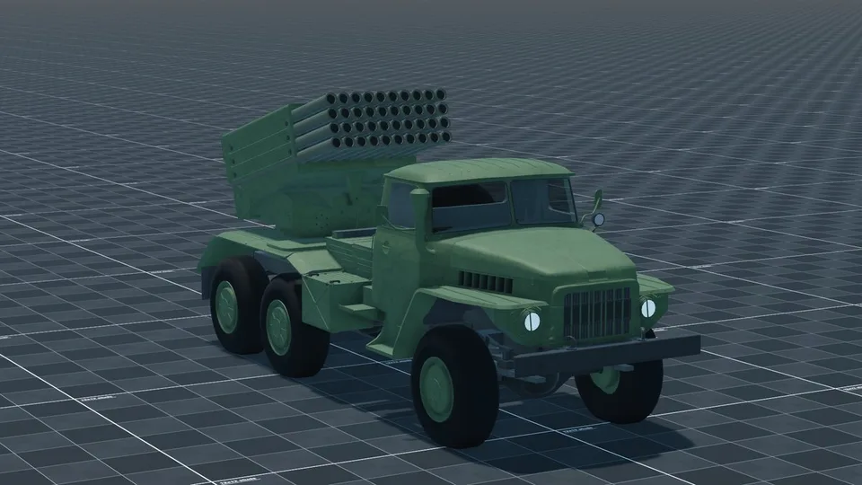 BM-21 Grad in [MTC] Multicrew Tank Combat